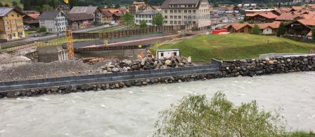Lütschine, HWS Bödeli TP2, Entlastungsbauwerk Wilderswil